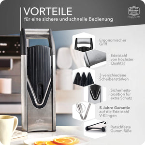 Börner Mandoline V6 ExclusiveLine - Basis Set