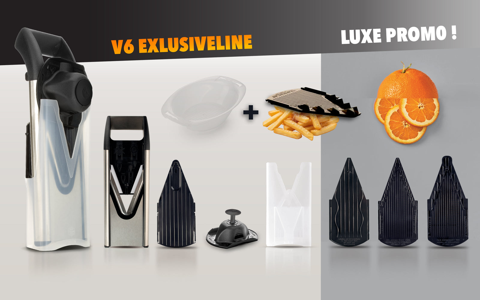 Börner Mandoline V6 ExclusiveLine - Luxe Promo Börner Kitchentools
