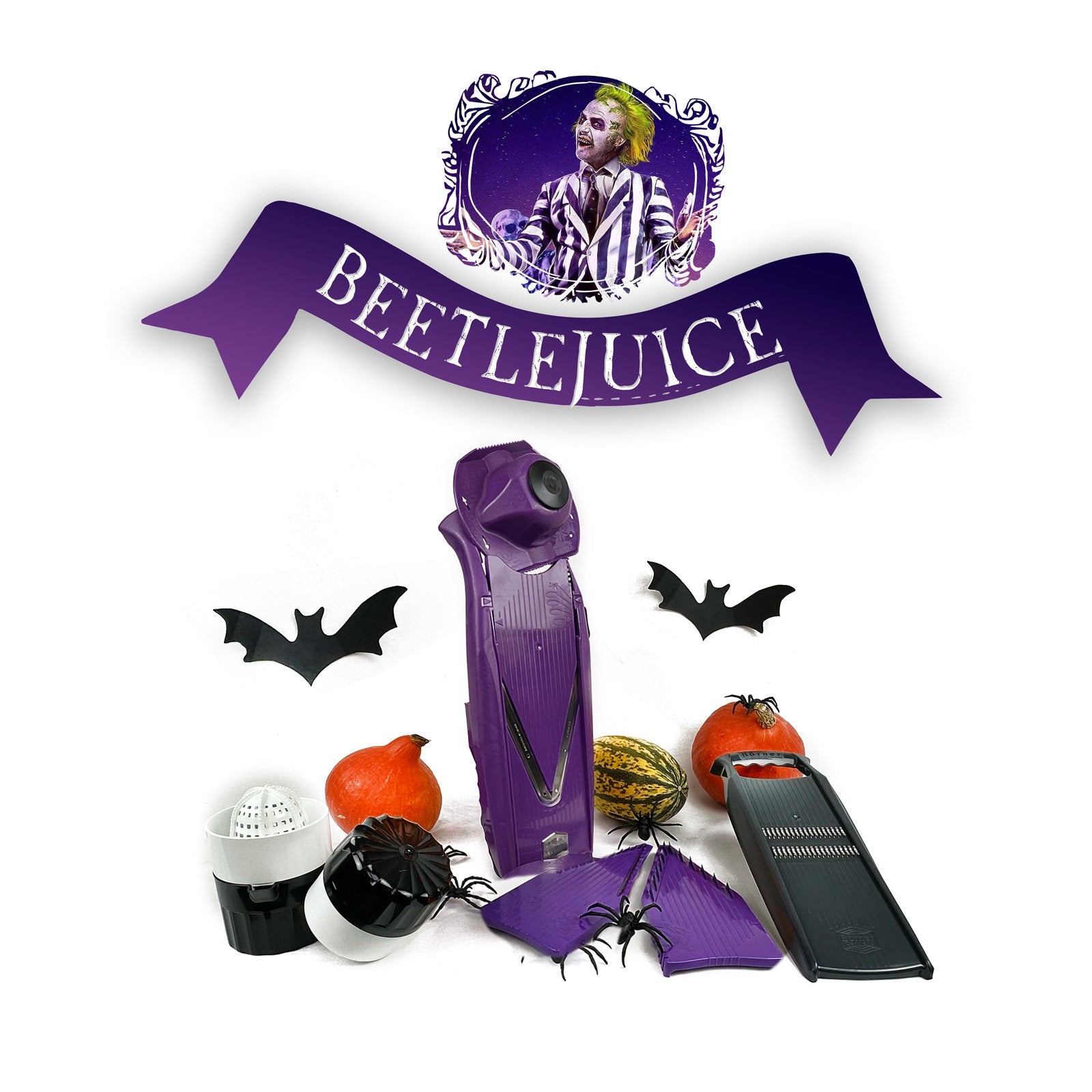 Beetlejuice - Paars / Zwart Börner Kitchentools
