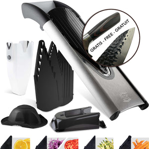Vaderdag: Börner Mandoline V6 ExclusiveLine - Profi Set + GRATIS Japans Chef-Mes
