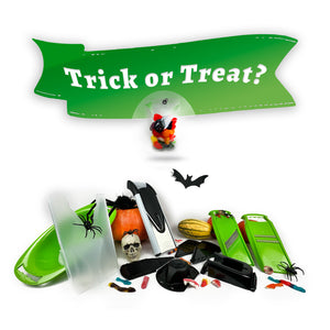 Halloween - Trick or Treat - Rood / Inox