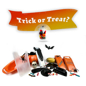 Halloween - Trick or Treat - Rood / Inox